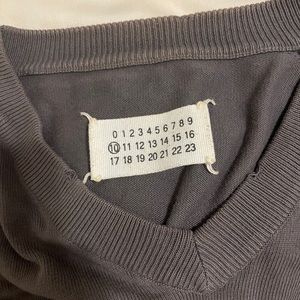 Vintage Margiela MMM pullover charcoal sz small